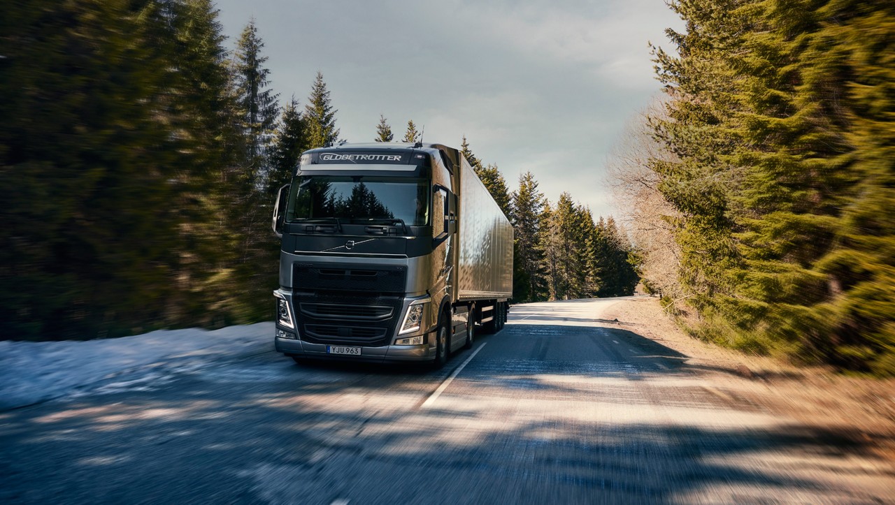 Volvo FH on the road 